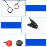 2Pcs Piezo Contact Microphone Pickup for Guitar Violin Guitar Pickup Small Portable Guitar Ukulele Chip Pickup