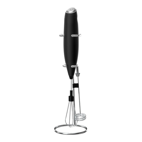 2 in 1 Milk Frother for Coffee - Durable Handheld Frother Electric Drink Mixer Handheld, Mini Electric Whisk for Coffee, Matcha