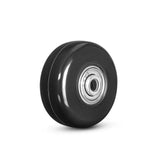 Luggage Suitcase Wheels Replacement Kit with Inline Outdoor Skate Replacement Wheels, One Set of (2) Wheels