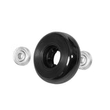 Luggage Suitcase Wheels Replacement Kit with Inline Outdoor Skate Replacement Wheels, One Set of (2) Wheels