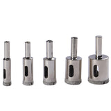 Diamond Drill Bits for Ceramic Tile Drill Bits 5 Pcs Diamond Hole Saw Granite Ceramic Drill Bit for Pots Diamond Drill Bits