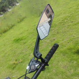 Mirror Seat Raised, Bicycle Rearview Mirror Rotated 360 Degrees, Motorcycle Rearview Mirror Modified with Large(1 Pair) In Australia - Darrahopens