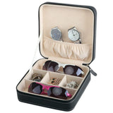 Eyeglass Sunglasses Organiser 3-Slot Travel Glasses Organizer Collector -Portable Sunglass Organizer Collector Glasses