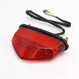 2 pcs sport Motorcycle 12V Universal 15LED Taillight License Plate Light LED ATV Rear Tail Brake Stop Tail Light Indicator In Australia - Darrahopens