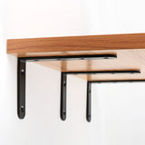 Heavy Duty Corner Brace,3 Pcs Shelf Brackets,Steel L Corner Bracket for Wood Furniture, Shelves, and Cabinets,Metal In Australia - Darrahopens