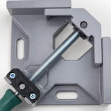 Aluminum Single Handle 90 Degree Right Angle Clamp Angle Clamp Woodworking Frame Clip Right Angle Folder Tool
