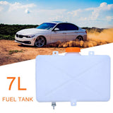 7L Fuel Tank Plastic Petrol Diesel Oil Petrol Tank Water Tank for Boat Car Truck Parking Heater Accessories, White