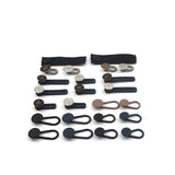 Elastic Waist Extenders for Pants, 24 PCS Waist Band Extenders Adjustable for Women and Men, Jeans, Dress, Elastic Button