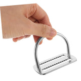 Weight Belt Keeper,Diving D Ring Belt Buckle Back Fly Side Hanging Positioning Buckle,Stainless Steel Serrated Weight Belt Keeper