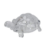 with Pond Pot/Vastu/Feng Shui Glass Crystal Turtle Tortoise Showpiece Gift, Turtle Statues & Figurines In Australia - Darrahopens