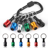 Bit Holder Keychain - Quick Release Bit Holder, 1/4 Hex Drill Bit Holder Gadgets for Men, Drill Bit Organizer1set In Australia - Darrahopens