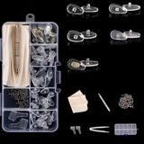35 pairs Eyeglasses Sunglasses repair kit, Balloon Soft Silicone Nose Pads Support Replacement, Assortment Repair Tool Set In Australia - Darrahopens