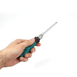 9pcs/set Precision Strong Magnetic Multi-Bit Screwdriver Set 1/4" Hex Shank Slotted Phillips Head Screwdriver Kit Bag Rubber