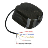 Led Tail Light LED Brake Turn Signal Rear Light Low Profile Smoked Taillights Compatible with 883 1200