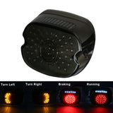 Led Tail Light LED Brake Turn Signal Rear Light Low Profile Smoked Taillights Compatible with 883 1200