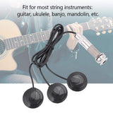 Guitar Pickup, Piezo Pickup Transducer for Acoustic Guitar Ukulele Mandolin Instruments Pickup accessories