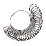 Ring Sizer Measuring Tool Set Metal Finger Sizing Gauge Rings Measurement Tool for Women Men US Size 0-13 with Half Size In Australia - Darrahopens