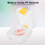 Denture Case, Professional Dental False Teeth Storage Box, Portable Tooth Container with Film for False Teeth, Denture In Australia - Darrahopens
