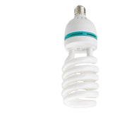 150W Light Bulb 5500K CFL Daylight Spiral Softbox Lighting Kit Bulb in E27 Socket for Photography Photo