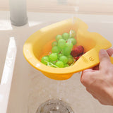 Pack Kitchen Sink Drain Strainer Food Catcher Garbage Waste Filter Rack Basket Elephant Nose Hangs on Faucet Multipurpose