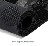 Large Gaming Mouse Pad, Desk Mat Extended Keyboard Pad, Non-Slip Rubber Base Desk Pad for Laptop, Office, Home, 31.5X11.8 inch