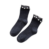 2 Pair Socks Knit Ankle Socks Ruffled Socks Womans Women Socks Socks Medium Womens Socks Hosiery Lace Socks In Australia - Darrahopens