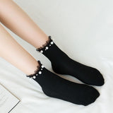 2 Pair Socks Knit Ankle Socks Ruffled Socks Womans Women Socks Socks Medium Womens Socks Hosiery Lace Socks