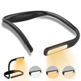 LED Neck Reading Light,Book Light In Bed,Adjustable Brightness Desk Lamp,3 Color with Bendable Arms,Suitable for Repairing In Australia - Darrahopens