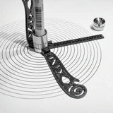 Multifunction Drawing Tool All in One Versatile Drawing Architect Scale Ruler Mini Compass Protractor Combo In Australia - Darrahopens