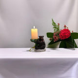 Black Bear Candle Holder, Bear Wishing Candle Holder Statue Candle Holder Bear Cartoon Bear Tea Light Candle Holder In Australia - Darrahopens