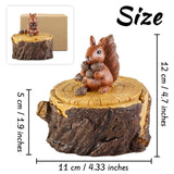 Outdoor Ashtrays for Cigarettes Cute Resin Squirrel Ashtray with Lid for Home and Garden Ashtrays for Outside Patio Garden In Australia - Darrahopens