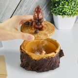 Outdoor Ashtrays for Cigarettes Cute Resin Squirrel Ashtray with Lid for Home and Garden Ashtrays for Outside Patio Garden In Australia - Darrahopens