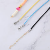 200Pieces Fold Over Clasp Cord Ends Terminators Crimp End Tips Leather Ribbon Ending Clasp Tips Jewelry Connector