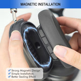 Ear Cushions - Replacement Ear Cups - Upgraded Headphones Cover Earpad for Leather with Silicone Gel (Gray2pcs )