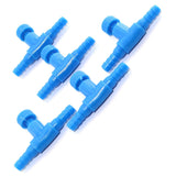 T Shaped Control Valve 10PCS Aquarium 2 Way Air Line Regulator Connector for Aquarium Airline Regulator Pump Air Line In Australia - Darrahopens