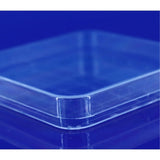 10pcs transparent Rectangular Plastic Petri Dish 100mmx100mm Pipettes for Culturing Cells and Other Scientific
