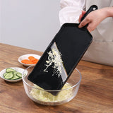 black Cabbage Slicer, Fluffy with 0.04 inch (1 mm) Wide, Sharp Sharp, Slice Whole Half-Ball with Holder In Australia - Darrahopens