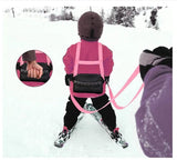 Pink Protection Belt Children Skiing Straps Ski Training Harness Ski Auxiliary Safety Belt Skateboarding