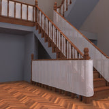 White Child Safety Net, Durable Banister Guard for Baby Safety Stairs Railing Balcony Cribs, Banister Stair Mesh Baby Proofing In Australia - Darrahopens