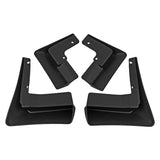 4 PCS black Mud Flaps Splash Guards Mudguards Mudflaps with Hardware Kits Accessory Compatible Front LH RH and Rear LH RH