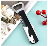 Multi-Use Bottle Opener,black Helpful Gadgets for Elderly Home Steel Beer Wine Opener Stainless Opener Household Can Kitchen In Australia - Darrahopens