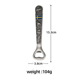 Relief Tourism Souvenir Bottle Opener, zinc Alloy Beer Bottle Opener Cool Bottle Opener for Bar Tool, Soda and Beer Cap Remover