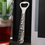 Relief Tourism Souvenir Bottle Opener, zinc Alloy Beer Bottle Opener Cool Bottle Opener for Bar Tool, Soda and Beer Cap Remover