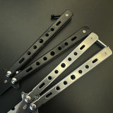 Butterfly Bottle Opener Stainless Steel Beer Bottle Opener Butterfly Knife Style Trainer Tool for Bar Party Beer Lovers (2pcs)