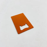 Credit Card Bottle Opener Metal Stainless Steel Wallet Beer Opener for Christmas Wedding Party Gifts Bar Kitchen (orange)