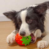 Strawberry Dog Toys, Dog Chew Toys for Aggressive chewers, Durable Puppy Feeder Toys, Interactive Dog Toys for Small Medium Large