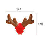 Dogs Chewing Toy for Puppy Antlers Dog Chew Toy Interaction Pet Aggressive Chewer Dogs Trainer Toy Dog Chew Toy Pet Toothbrush