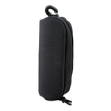 Tactical Glasses Case Glasses Pouch. Portable Eyeglasses Cases Eyewear Box. Eyeglass Case with Clip （black）
