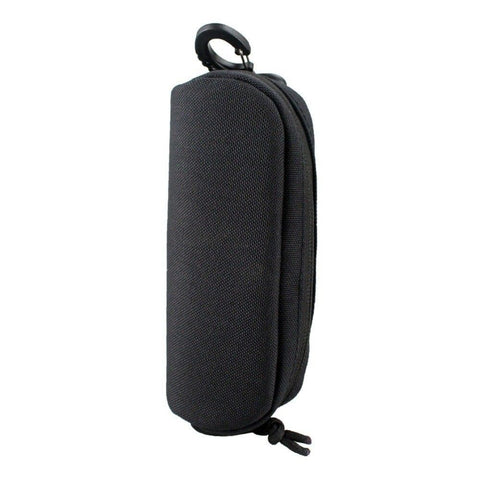 Tactical Glasses Case Glasses Pouch. Portable Eyeglasses Cases Eyewear Box. Eyeglass Case with Clip （black）