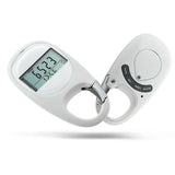 Portable Pedometer 3D Digital Pedometer with Clip Simple Walking Step Counter for Men Women Kids Track Steps and Miles/Km Calories In Australia - Darrahopens